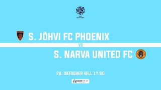 S Jõhvi FC Phoenix  S Narva United FC Saalijalgpalli Superkarikas 2024 [upl. by Silvers]