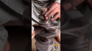 amazing broken crankshaft repair shorts engine automobile mechanic mechanical short trending [upl. by Maier]