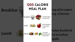 1200Calorie Weight Loss Diet Plan for Beginners [upl. by Nortna]