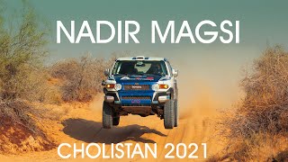 Nadir Magsi in Cholistan Jeep Rally 2021 [upl. by Silda]