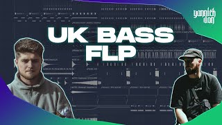 UK Bass House FLP 🔥  Notion Nubass Hooda Style [upl. by Annodal]