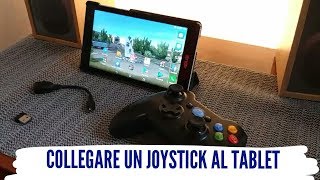 Come collegare un Joystick al tablet [upl. by Nahgen74]