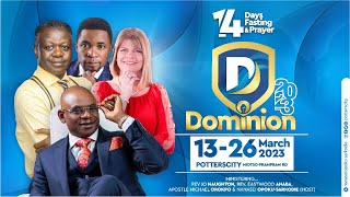 DOMINION 2023 with Gods Servant Nanasei OpokuSarkodie  DAY 5  17  03  2023 [upl. by Eiliab]