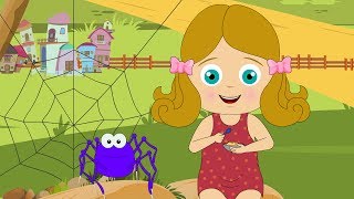 Nursery Rhyme Street  Little Miss Muffet  Popular Nursery Rhymes and Kids Songs  Ep 12 [upl. by Beatriz868]