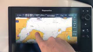 Raymarine Auto Routing [upl. by Retrac]