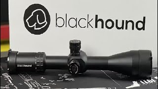 Blackhound 6 24x50 Optics Genesis Rifle Scope with Illuminated Reticle Review AWESOME Value [upl. by Nilahs]