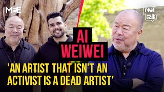 ‘The West should be ashamed’ Ai Weiwei on art politics and human rights  Real Talk [upl. by Ilowell914]