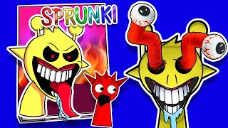 👺 Paper DIY 👺 Making INCREDIBOX SPRUNKI Game Book 📚 ➕ Simon Squishy Surgery 👹 Paper Play house [upl. by Stricklan219]