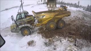 Remote controlled excavator and dump truck demonstration  Gjermundshaug and Specto Remote [upl. by Tacklind]