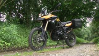 BMW F800GS  on amp off road test [upl. by Leesa]