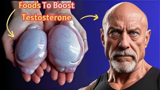 Top 5 Testosterone Boosting Foods Essential for Men Over 50 in 2024 [upl. by Kyd]