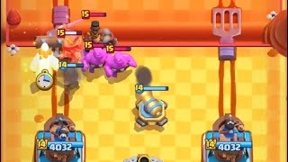 Clash Royale 26 hog vs Elixir golem [upl. by Leirza]