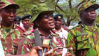 Security update in Tana river county as coast RC Rhoda Onyancha visits the area after tribal clash [upl. by Ahsyekat]