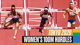 Womens 100m Hurdles Final 🏃‍♀️  Tokyo Replays [upl. by Chem685]