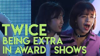 TWICE being extra in award shows [upl. by Litman]