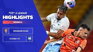 HIGHLIGHT BRISBANE ROAR VS SYDNEY FC [upl. by Brodsky]