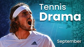 Tennis Angry Moments amp Drama  September 2023 [upl. by Mosi267]