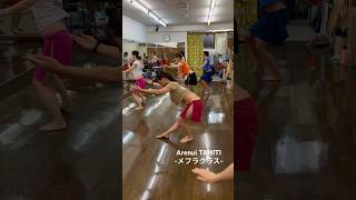 Arenui TAHITIメフラクラス 心地良き時間。 arenuitahiti タヒチアンダンス dance アレヌイタヒチ タヒチアンダンススクール dancer 藤枝市 [upl. by Arod]