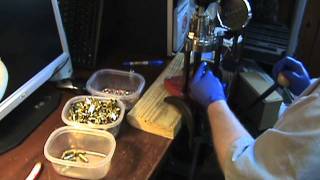 Lee Classic Turret Reloading 9mm [upl. by Lemon13]