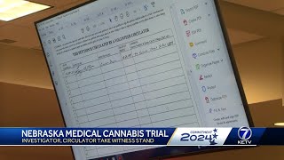 Nebraska medical cannabis trial Investigator circulator take witness stand [upl. by Natsirt533]