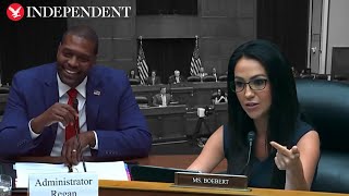 Lauren Boebert gets laughed at during House hearing for misunderstanding Supreme Court ruling [upl. by Nylrem188]