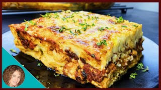 Pastitsio Greek Baked Pasta  Greek Pastitsio  Pastitsio Recipe  Pastiçe [upl. by Orgel]