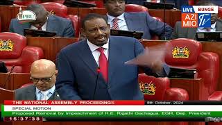 quotYou sponsored the goons that destroyed parliamentquot MP Farah Maalim EXPLOSIVE words to DP Gachagua [upl. by Lindahl]