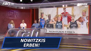 NBA Acht Deutsche dabei Wagner Schröder amp Co auf Nowitzkis Spuren [upl. by Uzziel]