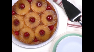 Pineapple UpsideDown Cake [upl. by Ruskin835]