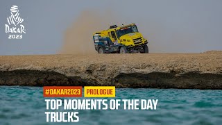 Trucks Top moments  Prologue  Dakar2023 [upl. by Orimar88]