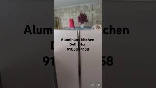 Aluminium kitchen cabinets  Life time kitchen waterproof kitchen best kitchenkitchen shortvirl [upl. by Bloxberg791]