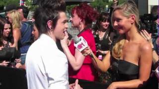 Reece Mastin  ARIA Awards Red Carpet 2011 [upl. by Kalli]