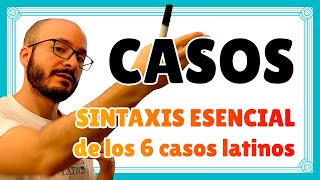 CASOS del LATÍN 🏛️ SINTAXIS fundamental para empezar ‹ Curso de latín desde cero 12 [upl. by Josephson]