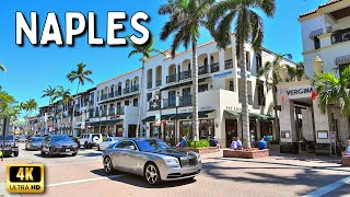 Naples Florida  5th Ave Walking Tour [upl. by Tollman]