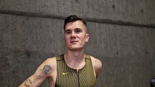 Jakob Ingebrigtsen on trying to avoid illness and why crosstraining when fit is quotvery strangequot [upl. by Reseda]