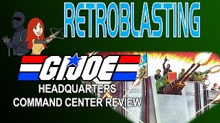 GI Joe Headquarters Command Center Vintage Playset Review ARAH [upl. by Oluas]