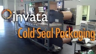 Cold Seal Packaging Automation  Invata Intralogistics [upl. by Amuh672]