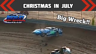 Beckley Motor Speedway  Christmas in July  Hot Laps 72724 [upl. by Enileve]