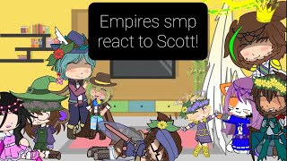 Empires smp season 2 react to Scott [upl. by Ettennej]