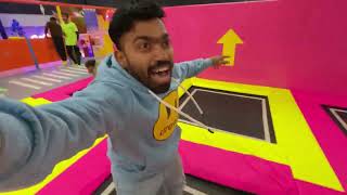 ZooperTrampoline Park Gurgaon😍 Guddu Bhaiya Vibhu Varshney [upl. by Rheingold]