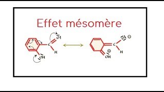 Effet mésomère dans les cycles aromatiques [upl. by Bonni]