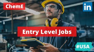 7 Entry Level Jobs for Chemical Engineers  LinkedIn Job Review in the USA [upl. by Enilegna]