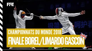 Wuxi 2018  EH  Finale Borel FRA vs Limardo Gascon VEN [upl. by Pickar]