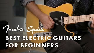 Best Electric Guitars For Beginners  Squier Bullet Affinity Classic Vibe  Fender [upl. by Genaro42]