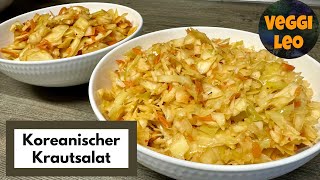 Koreanischer Krautsalat  knackig und lecker [upl. by Zelig652]