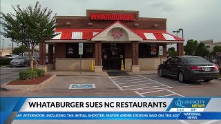 Texas Whataburger sues NC restaurants with similiar name [upl. by Enaled116]