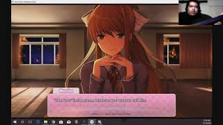 WTF Monika knows my name Doki Doki Literature Club [upl. by Joela99]