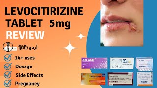 Levocetirizine Dihydrochloride Tablets ip 5mg  Levocetirizine Tablets ip 5mg Uses  Medical Creator [upl. by Hersh]