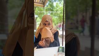 Struggle is real frypシ hijab modestfashion niqab relatable [upl. by Akimehs]