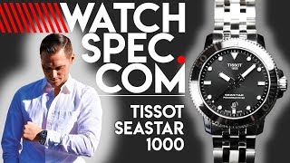 TISSOT SEASTAR  THE SWISS ENTRYLEVEL SUBMARINER [upl. by Wesla]